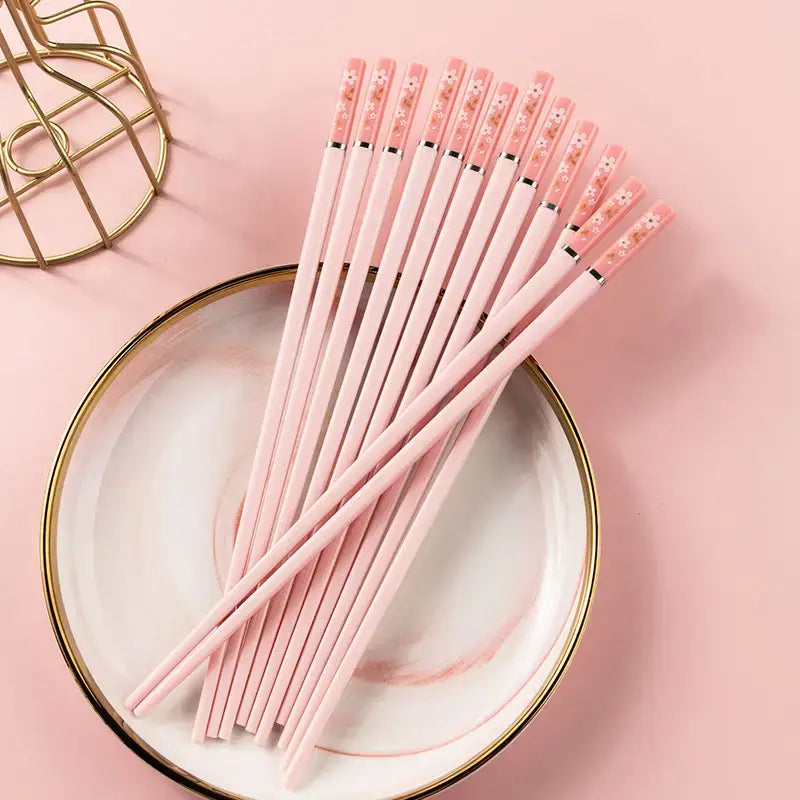 Sakura Pink Chopsticks Set