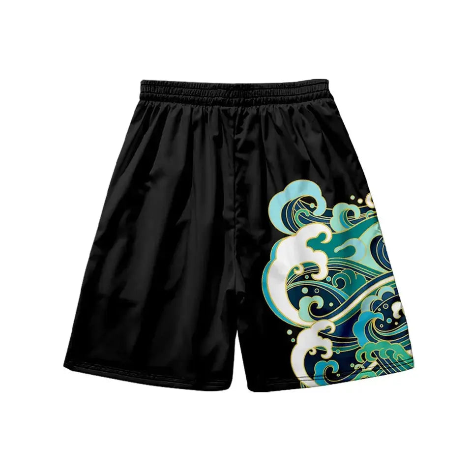 Kanji Wave Shorts